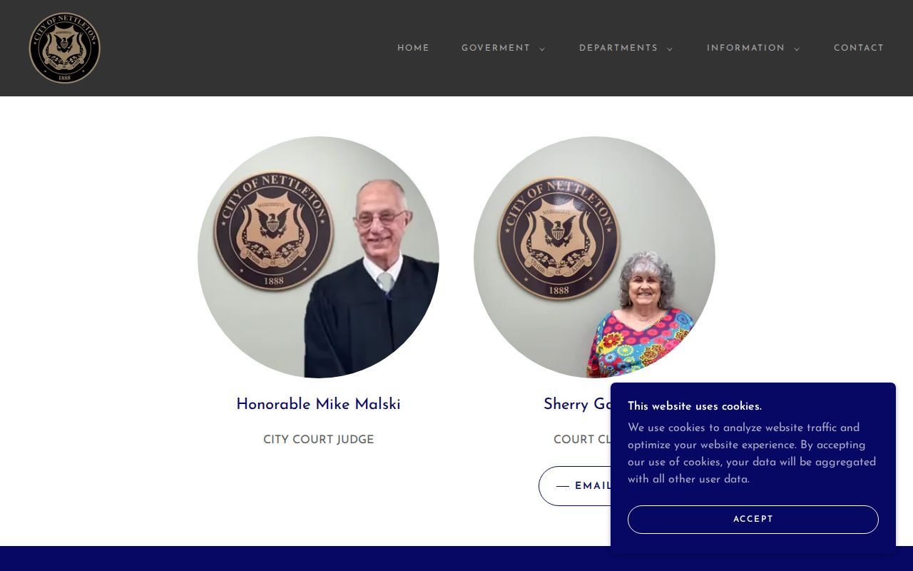 Official Nettleton City Court monthly schedule and payment information